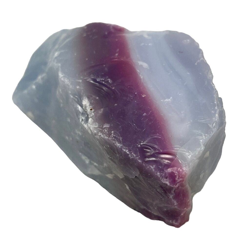 Amethyst Lavender Layered‎ Slag Art Glass Cullet #5XL164